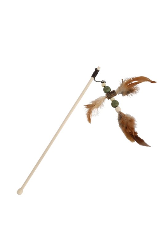 Whesco Fiskestang i tr m. catnip +silvervine