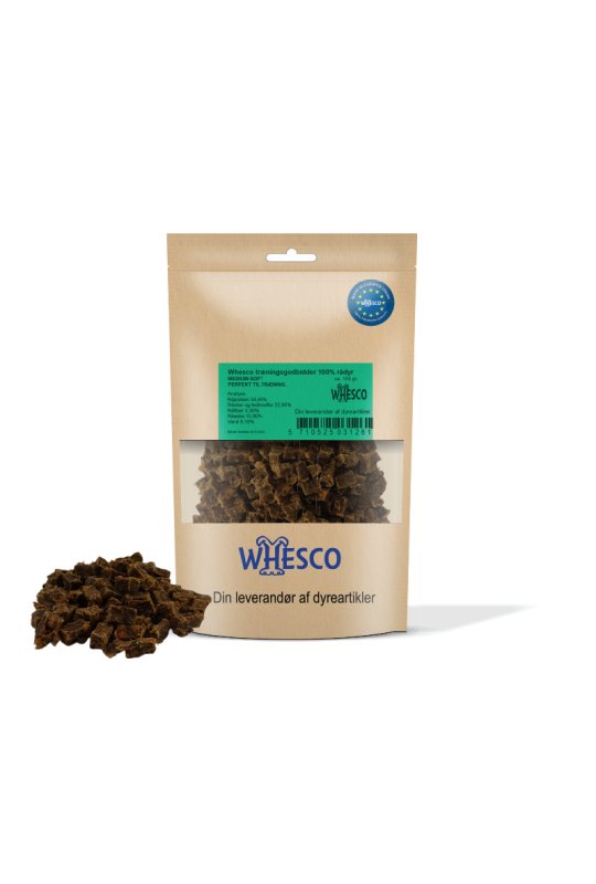 Whesco Naturlige Trningsgodbidder Medium-soft Rdyr