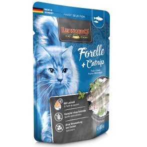 Leonardo Pouches rred/catnip 85 gr. 