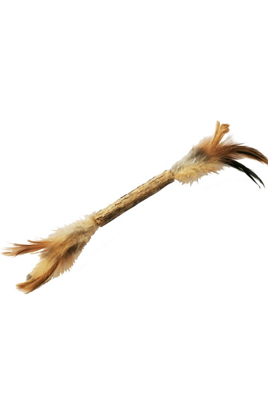 Matatabi sticks med fjer