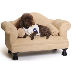 Whesco Deluxe Hundeseng med 2 armln Beige