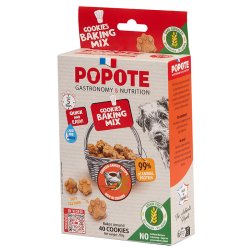 Popote Kageblanding til hunde  Kornfri Kylling &amp; gulerdder
