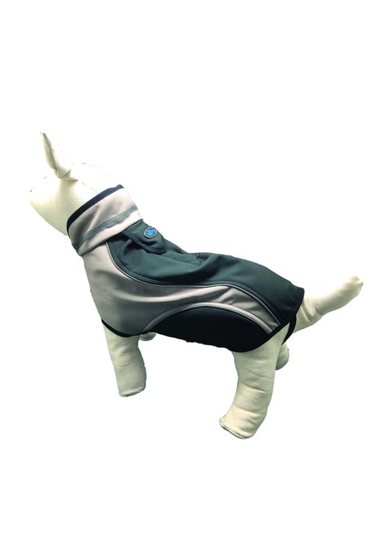 Whesco Softshelljakke Gr/Sort