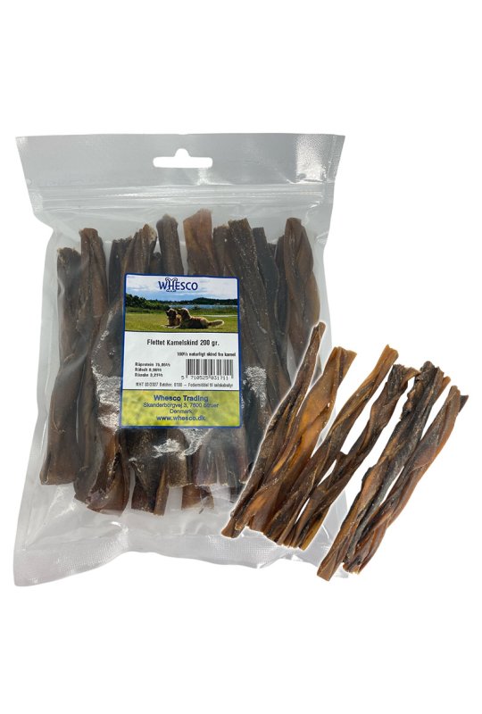 Whesco Kamelskind Flettet 200 gr.