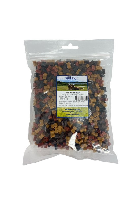 Snacks i pose 400 gr