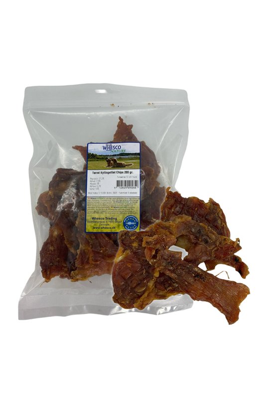 Whesco Trret Kyllingefilet Chips 200 gr.