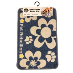 Dinner Mate Flower Blue 40x60 cm.