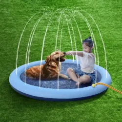 Whesco Hundepool med sprinkler