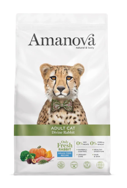 Amanova Cat Adult Divine kanin 1,5 kg 