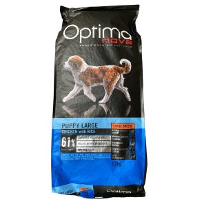 Optima Nova Puppy Large Kylling og ris 12 kg
