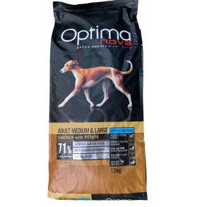 Optima Nova Adult Medium/Large med kyckling GF 12,0 kg