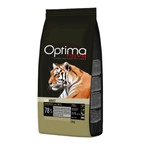 Optima Nova Adult kat m. kylling 