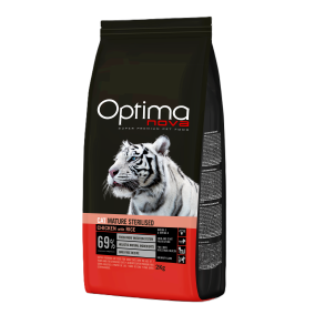 Optima Nova kat Mature med kylling og ris 2 kg