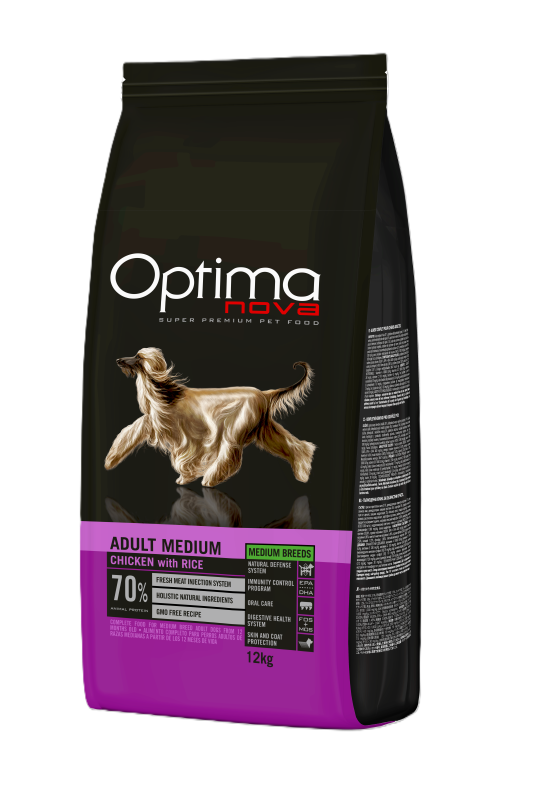 Optima Nova Adult Medium Kylling og ris 