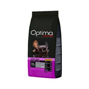 Optima Nova Adult Mini kylling og ris 2 kg