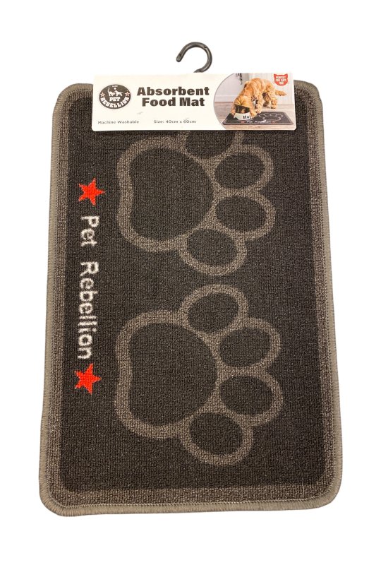 Dinner Mate Black 40x60 cm.