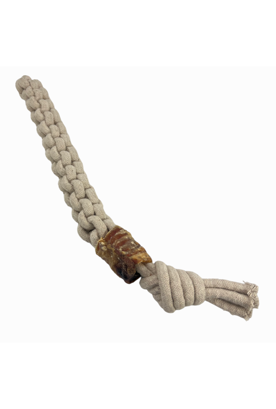 Whesco Flettet Jute reb 50 cm med luftrr