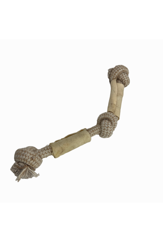 Whesco Jute reb ca 40 cm m. 2 stk, oksehud