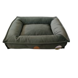 Whesco Luksus Hundeseng rust grn