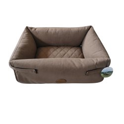 Whesco Luksus multi hundeseng brun