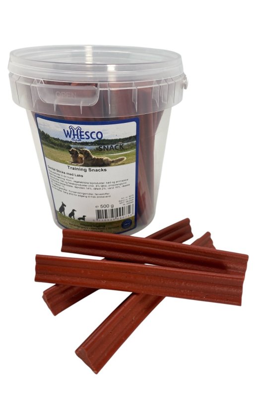Whesco Dental sticksi btte Laks 500 gr.