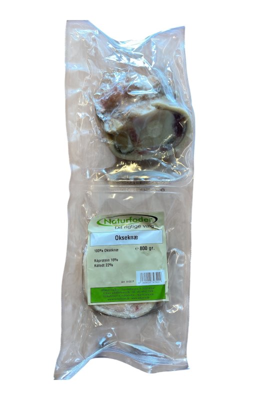 Naturfoder 100% Oksekn� 800 gr. 