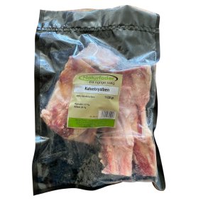 Naturfoder 100% Kalvebrystben 1100 gr.