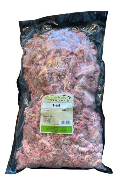 Naturfoder 100% Hestek�d 2000 gr. 