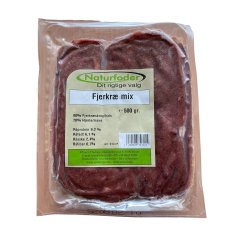 Naturfoder Fjerkr�smix 500 gr.