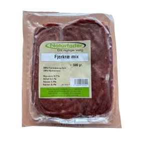 Naturfoder Fjerkr�smix 500 gr.