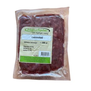 Naturfoder 100% Lammek�d 500 gr. 