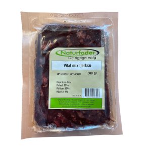 Naturfoder Vital mix  Fjerkr� 500 gr.
