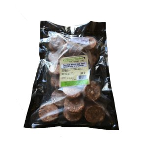 Naturfoder Gourmet menu med Hest medaljoner 800 gr