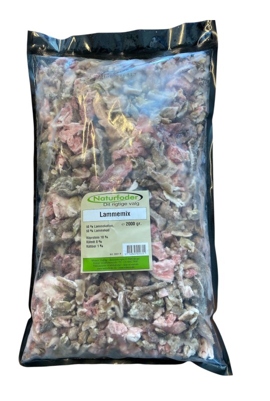 Naturfoder Lammemix 2000 gr.