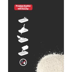 Whesco Premium kattegrus Lavendel 10 kg