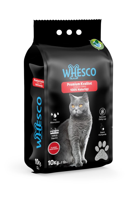 Whesco Premium kattegrus Classic 10 kg