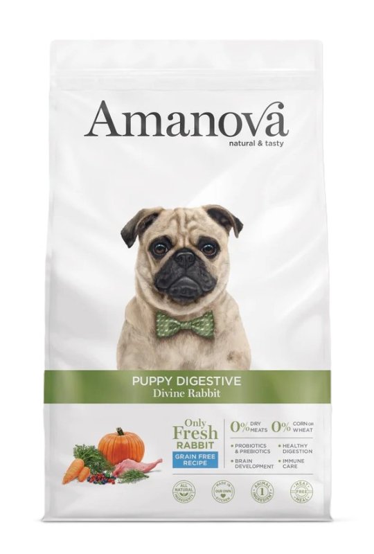 Amanova Puppy digestive Divine kanin 