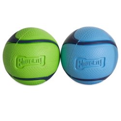 Chuckit  Sniff fetch ball grn/bl 2pk Medium