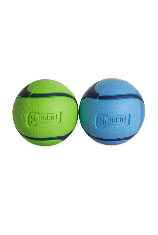 Chuckit  Sniff fetch ball grn/bl 2pk Medium