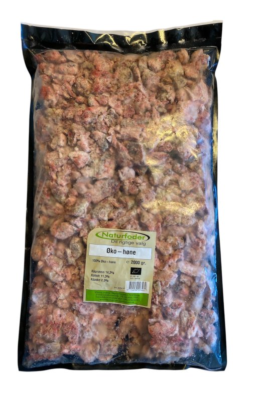 Naturfoder 100% �ko H�ne 2000 gr.