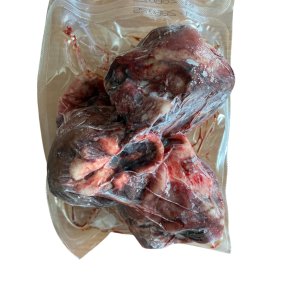 Naturfoder 100% Oksestrubehoveder 2 stk. 800 gr. 