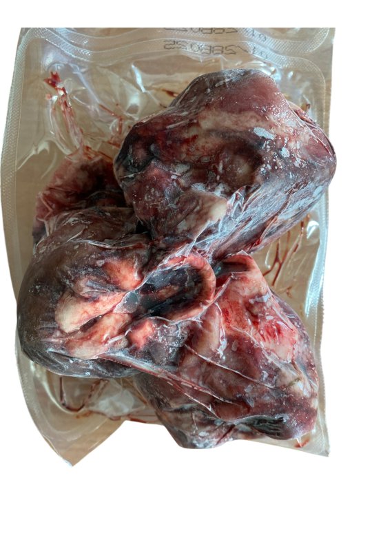 Naturfoder 100% Oksestrubehoveder 2 stk. 800 gr. 