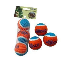 Whesco Tennisbolde 3 stk. Small �5 cm m/piv