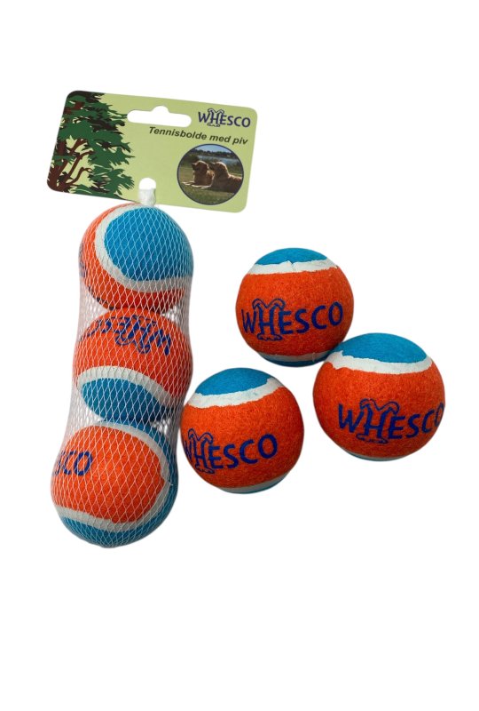 Whesco Tennisbolde 3 stk. Small �5 cm m/piv