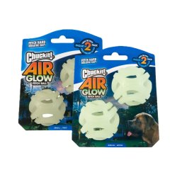 Chuckit Air Glow Fetch ball 2 pk