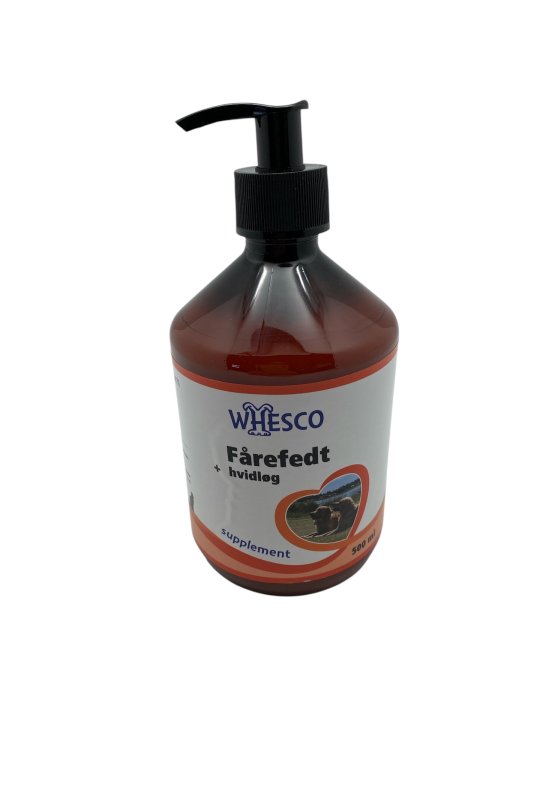 Whesco Frefedt m/hvidlg 500 ml.