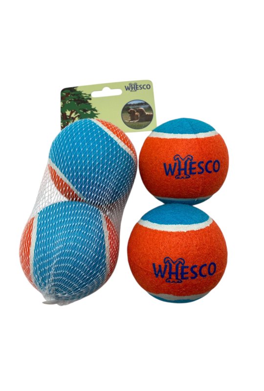 Whesco Tennisbolde 2 stk. Large �7,5 cm
